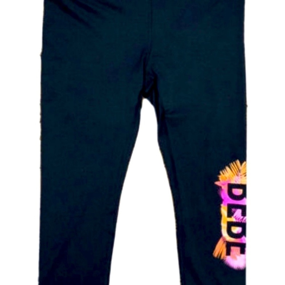 NEW Bebe Capri, Black with color logo on the side. Size S